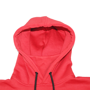 Sudadera con capucha extralarga personalizada para hombre, estilo urbano oversize, con bloques de color, forro polar, cuello alto, para snowboard - Product Image 4
