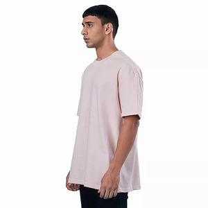 เสื้อยืดโอเวอร์ไซส์ผู้ชาย ผ้าทอหนา 100% ผ้าฝ้าย รับสกรีนโลโก้ คอกลม แขนสั้น แห้งเร็ว ระบายอากาศได้ดี เสื้อยืดโอเวอร์ไซส์ผู้ชาย - Product Image 5