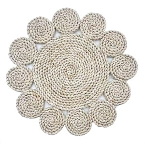 Bulk Supply Rattan Charger <b>Plate</b> Handmade Boho Style Table <b>Mat</b> for Dining Wedding & Catering Use - Product Image 1