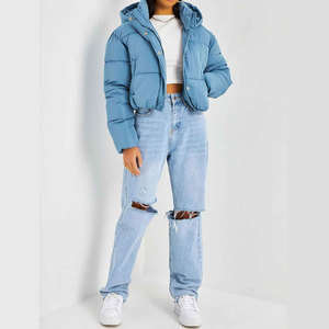 Chaqueta acolchada brillante negra para mujer y hombre, chaquetas y abrigos acolchados con burbujas en la espalda, venta al por mayor de invierno 2025 para hombre, estilo casual de punto. - Product Image 2