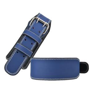 Cinturón de Powerlifting con Logotipo Personalizado, Cinturón de Levantamiento de Pesas Tradicional de Doble Hebilla con Orificios Ajustables para Fitness Profesional - Product Image 1