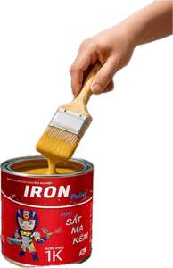 Peinture Red Dragon Paint Thai Khang 1K, couche de finition acrylique pour structures en acier, acier galvanisé, liquide à séchage rapide pour pinceau et pistolet à peinture - Product Image 6