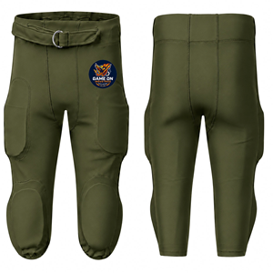 Pantalon de football américain personnalisé, sublimation, imperméable, écologique, 100% polyester, respirant, couleur unie, séchage rapide, best-seller - Product Image 6