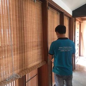 ม่านม้วนไม้ไผ่ย่อยสลายได้ ป้องกันแสงแดด สำหรับระเบียงและลานบ้าน รุ่นขายดี - Product Image 2