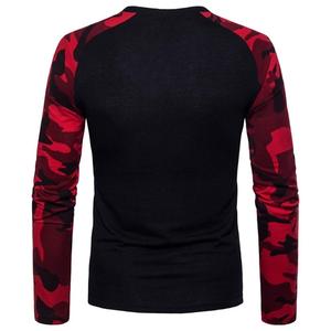Camiseta Deportiva de Manga Larga de Algodón para Gimnasio, Diseño Moderno, Casual, Ajustada, con Gorra para Hombre - Product Image 6