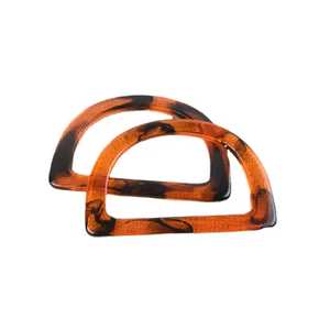 Poignée de sac en acrylique tendance, poignée de sac à main en résine chic urbaine, poignée de sac en résine Elite Glow - Product Image 5