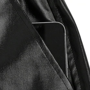 Shorts en cuir véritable pour hommes, design tendance et moderne, parfaits pour un usage décontracté – Meilleure vente - Product Image 4