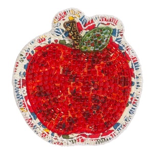Patch brodé de perles de qualité supérieure pour accessoires de mode – Applique élégante en forme d'oiseau brodée de perles de rocaille - Product Image 4