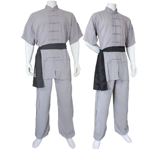 전문가용 맞춤형 친환경 경량 소프트 코튼 자수 쿵푸 승인 고품질 쿵푸복 - Product Image 4