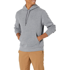 เสื้อฮู้ดแฟชั่นผู้ชาย ผ้าหนา สตรีทแวร์  แบบเรียบ  รับปักลายตามสั่ง - Product Image 1