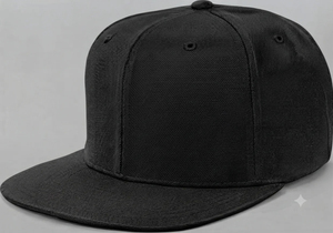 Casquette Snapback Unisexe Grise à 6 Panneaux, Réglable, en Sergé de Coton, Style Baseball Décontracté, Couleur Unie, Visière Plate pour Adultes - Product Image 2
