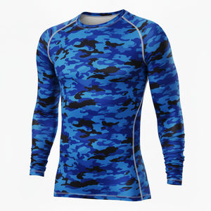 OEM Stylish Design Unisex Boys Adult Rash Guard Lightweight Compression Sublimated Clothing Supplier UPF50+ Quick Dry - Product Image 1