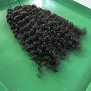 ไม่มีการพัน / ไม่มีการหลั่งต่อผมมนุษย์ดิบหยิกพม่า, มัดรวมผมมนุษย์หยิกพม่าแบบวาดคู่เวียดนาม - Product Image 6