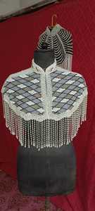 Capa de Hombro con Flecos y Cuentas Hechas a Mano de Lujo para Mujer, para Vestido de Noche, Boda, Fiesta, Accesorio de Moda - Product Image 2