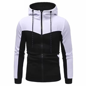 Sudadera con Capucha para Hombre, de Alta Calidad, Estilo Hip Hop, Casual, Otoñal, Tejida en Algodón French Terry, con Cierre Frontal, a Prueba de Viento - Product Image 6