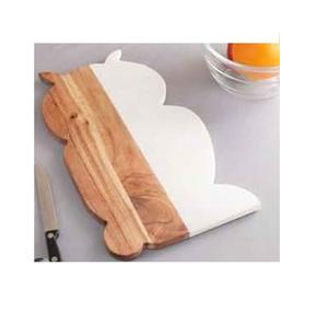 เขียงไม้และหินอ่อน ทนทาน ขายดี ผลิตภัณฑ์ยอดนิยม เขียงไม้สำหรับหั่นปลา ชีส หรือขนมปัง - Product Image 1