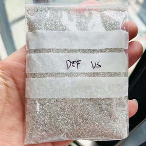 เพชรทรงกลมเจียระไนแบบบริลเลียนท์ ผลิตในห้องปฏิบัติการ สี D F ความสะอาดระดับ VS1 VVS2 ขนาด 1.2-1.25 มม. สำหรับทำเครื่องประดับ - Product Image 5