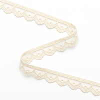 Vente en gros de dentelle guipure fantaisie écologique de 10 mm, 20 mètres, pour robes de bébé, bordure de coussin, scrapbooking, artisanat, couture, décoration