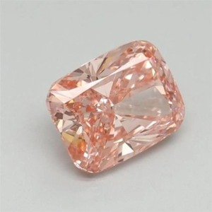 Diamant rose synthétique de laboratoire, taille coussin allongée, de 1,00 à 5,00 carats, rose fantaisie, certifié, clarté VVS VS - Product Image 6