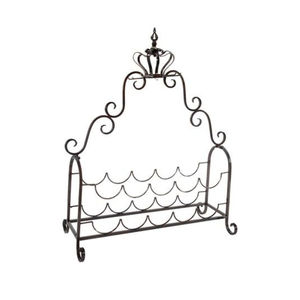 Moderno Estante Geométrico de Metal Negro para 3 Botellas, Soporte de Alambre de Hierro Independiente para Botellas de Vino, para Cocina, Hogar y Bar - Product Image 2