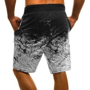 Men's Summer Casual Vintage Eco-Friendly <b>Woolen</b> Shorts New Arrival Comfortable Breathable Solid Color Plain Dyed Wholesale - Product Image 3