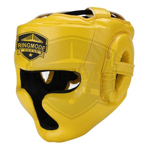 Protector de Cabeza de Boxeo de Cuero de Alta Calidad, Ajustable, con Logotipo Personalizado, Protector e Impermeable, Colores Personalizados - Product Image 2