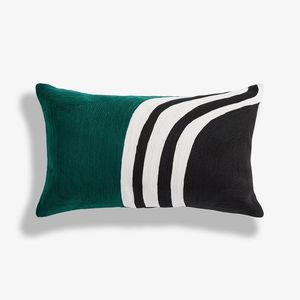 Custom Kashmiri Embroidery Wool Chain <b>Stitched</b> Pillow Cover Decorative Geometric Vintage for Sofa Living Room Hot Selling ITHL - Product Image 1