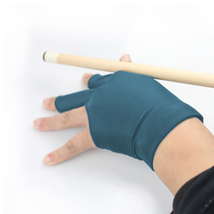 Gants de billard unisexes d'été respirants en nylon personnalisés à 3 doigts pour le snooker, vêtements de sport et d'extérieur, accessoire de billard pour joueurs - Product Image 4