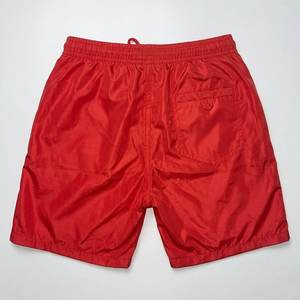 RTS Wholesales Custom Printed Logo Red Plain Men's Nylon <b>Wind</b> <b>Breaker</b> Shorts Sets Breathable Outwear Men Sets Highstreet Hoodies - Product Image 5