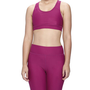 Ensemble de yoga confortable pour femme, de fabrication de qualité, couleur unie, avec étiquette privée, comprenant un soutien-gorge et un legging ajustés. - Product Image 5