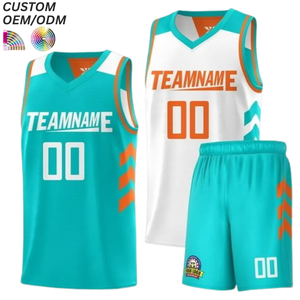 Ensemble d'uniformes de volley-ball personnalisés, respirants, 100 % polyester, imprimés, maillot et short unis, support OEM ODM, vente en gros - Product Image 5