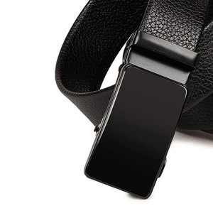 Cinturones de Cuero para Hombre, Diseño Liso y Duradero, de Primera Calidad, los Más Vendidos del 2024, Talla Personalizada, Cuero Genuino, OEM - Product Image 6