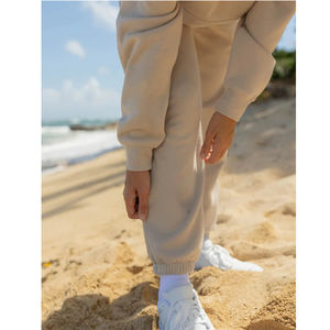 Conjunto deportivo unisex de felpa francesa verde personalizado para hombre y mujer, chándal para mujer - Product Image 5