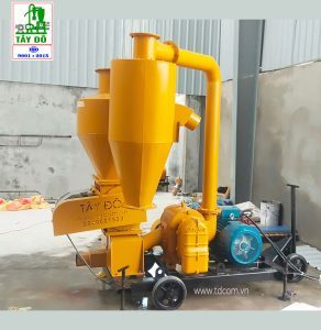 Convoyeur à bande à air comprimé d'une capacité de 7 tonnes/heure, meilleur prix pour la coque de riz, fabriqué au Vietnam. - Product Image 3