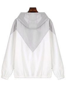 Chaquetas Impermeables de Nailon Reversibles Ligeras Totalmente Personalizables, Chaquetas Unisex Resistentes al Viento con Cierre de Cremallera, Servicio OEM - Product Image 6