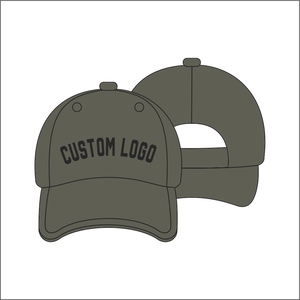 Custom Logo Embroidered Baseball <b>Cap</b> 6 Panel Adjustable Cotton Dad <b>Hat</b> Unisex Casual Style Front Letter Design - Product Image 3