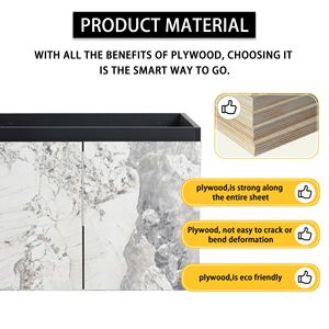 Pannello Porta per Mobile Bagno da 24 Pollici - Solo Pannello Porta per Armadietto da Cucina - Parti e Accessori per Mobili - Product Image 2