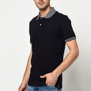 Polo homme en piqué de coton décontracté, coupe classique, col garni, best-seller, prix de gros, quantité en vrac, personnalisable - Product Image 5