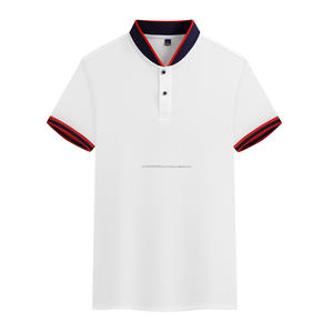 Camisa de Golf Personalizada con Logotipo, Informal, Vacacional, de Manga Corta, Básica, Lisa, de Secado Rápido, Ajustada, para Hombre - Product Image 5