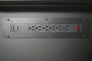Armoire à outils CSPS 155 cm, 10 tiroirs, verrouillable à clé, roulettes, glissières à billes, acier thermolaqué, certifiée ISO9001 - Product Image 3