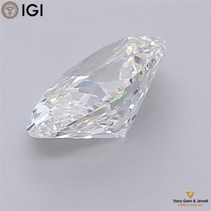 Diamante Cultivado en Laboratorio CVD con Certificación IGI, Color E, Claridad VVS1, 1.50 Quilates, Corte Ovalado, para Anillo de Compromiso - Product Image 3