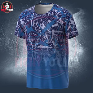 Camiseta Personalizada para Hombre con Estampado por Sublimación, Diseños Coloridos Únicos, Elástica y Duradera, Ideal para Fitness y Actividades al Aire Libre - Product Image 4