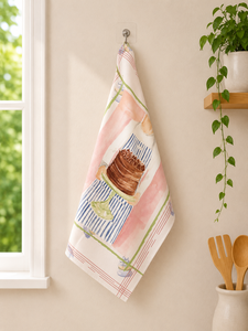 Cotton Tea <b>Towel</b> <b>Kitchen</b> Cleaning Printed <b>Towel</b> for Bakery Home Use - Product Image 2
