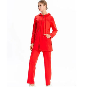 Survêtements musulmans décontractés à capuche en tricot pour femmes, tenue de sport respirante et modeste - Product Image 6