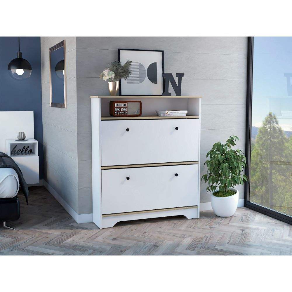 Light Oak / White Color