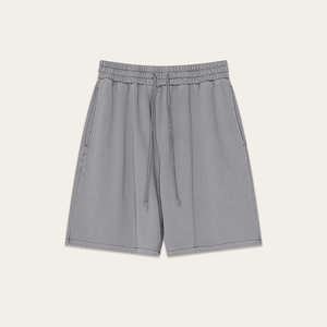 Pantalones Cortos Deportivos para Hombre, Estilo Urbano, Retro, Verano, Diseño Sólido, Impresión DTG, Tejido 100% Algodón, Transpirables - Product Image 2