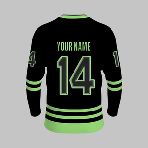 OEM al por mayor logotipo personalizado sublimación impresión equipo hockey sobre hielo Jersey pulóver uniformes de hockey sobre hielo en blanco - Product Image 5