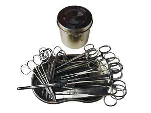 Juego de Instrumentos Quirúrgicos Manuales de Acero Inoxidable con Certificación CE y Esterilización a Alta Temperatura - Product Image 2