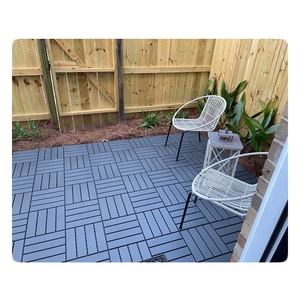 Durable & Slip-Resistant <b>Plastic</b> Deck <b>Tiles</b> Suitable for Dalancy Bathroom ,Patio, Garden, Deck, Poolside, Backyard - Product Image 1