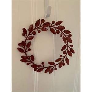 Guirlande murale en feuilles métalliques galvanisées, décoration écologique faite à la main, taille personnalisable, guirlande vintage en feuilles d'étain argentées - Product Image 5